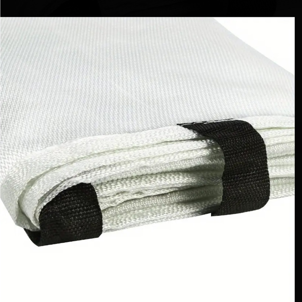 Fire Blanket, NIP, 39”x39”, peace of mind, pull black tabs, show kids to use - Picture 10 of 10